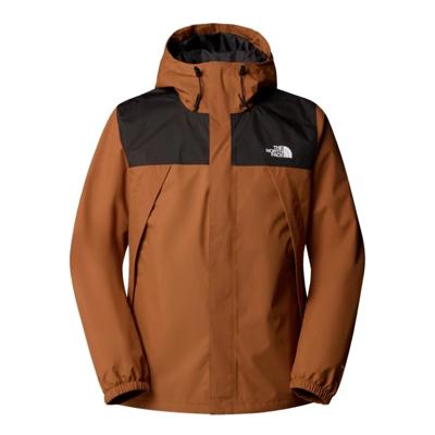 The North Face Antora Regenjas Heren Burnt Umber/TNF Black L