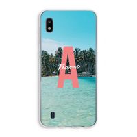Pacific Dream: Samsung Galaxy A10 Transparant Hoesje