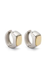 Lanvin gemstone cushion cufflinks - Argent