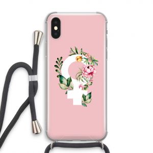 Venus: iPhone XS Transparant Hoesje met koord