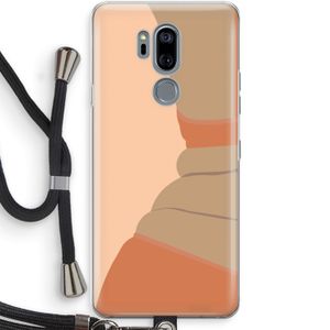 Bikini: LG G7 Thinq Transparant Hoesje met koord