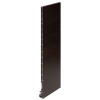 Keralit dakrand boeideel 350mm - Donkerbruin (2835)
