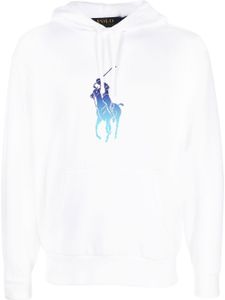 Polo Ralph Lauren hoodie à imprimé graphique - Blanc