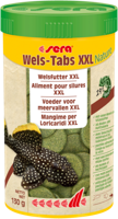 Sera Wels-Tabs XXL Nature 250ml (130g) - Natuurvoer voor Bodemvissen & Meervallen, Rijk aan Spirulina