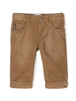 Moschino Kids pantalon côtelé à patch Teddy Bear - Marron - thumbnail