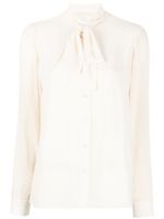 Michael Michael Kors blouse à col lavallière - Tons neutres