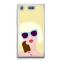Ice cream: Sony Xperia XZ1 Compact Transparant Hoesje