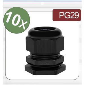 Quadrios 24CA386 Wartel PG29 Polyamide Zwart 10 stuk(s)