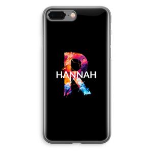Abstract Spectrum: iPhone 8 Plus Transparant Hoesje