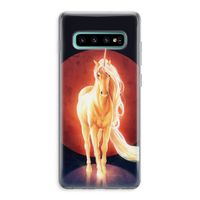 Last Unicorn: Samsung Galaxy S10 Plus Transparant Hoesje