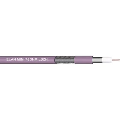 ELAN 81591 Coaxkabel Buitendiameter: 2.80 mm 75 Ω Wit per meter