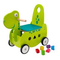 I'm Toy Loopen Duwwagen Dino