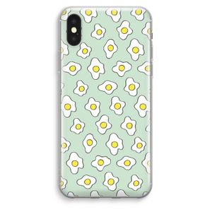 Spiegeleitjes: iPhone XS Max Transparant Hoesje
