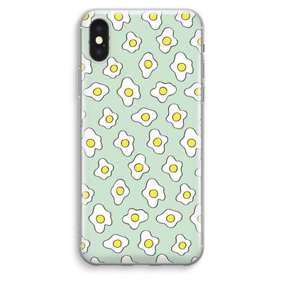 Spiegeleitjes: iPhone XS Max Transparant Hoesje