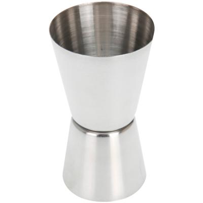 Cocktail/bar maatje - 2-in-1 - RVS - 15/30 ml - jigger maatbeker - Cocktails maken