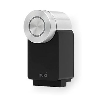 Nuki Smart Lock 3.0 Pro zwart - slim deurslot met ingebouwde wifi en Power Pack