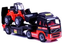 Viking Choice  Speelgoed auto set - vrachtwagen Mammoet met oplegger en sjofel - 89x22x32 cm - thumbnail