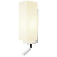 SLV QUADRASS SPOT 1003429 LED-wandlamp E27 2 W Wit - thumbnail