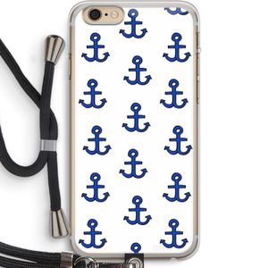 Ankers: iPhone 6 PLUS / 6S PLUS Transparant Hoesje met koord