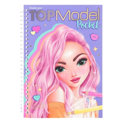 Van Der Doelen Topmodel pocket kleurboek