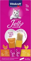 Vitakraft Jelly Lovers multipack kip & kalkoen 6 x 15g