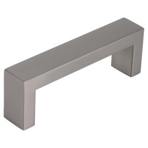 Starx meubelgreep rechthoekig Gunmetal - 12 x 12 x 96 mm