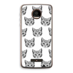Kitten: Motorola Moto Z Force Transparant Hoesje