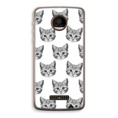 Kitten: Motorola Moto Z Force Transparant Hoesje