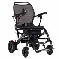 Airfold Carbon elektrische opvouwbare rolstoel - thumbnail
