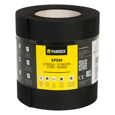 Pandser EPDM 15 cm x 20 meter 0.5 mm
