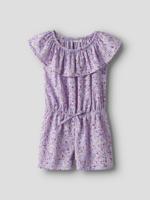 Name it zomer playsuit meisjes - paars - korte mouw - NkfVinaya Name it zomer playsuit meisjes - paars - korte mouw - NkfVinaya