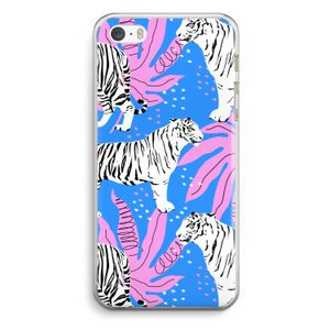 Tijger: iPhone 5 / 5S / SE Transparant Hoesje