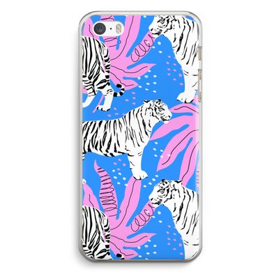 Tijger: iPhone 5 / 5S / SE Transparant Hoesje