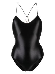 Oséree maillot de bain à dos-nu - Noir