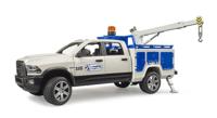 bruder RAM 2500 servicetruck met zwaailamp 02509 modelvoertuig - thumbnail