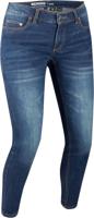 BERING Lady Trust Slim, Motorjeans dames, Blauw washed