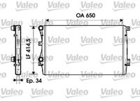 Radiateur VALEO, u.a. für VW, Skoda, Audi, Seat