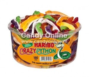 Haribo Haribo Silo Crazy Python 150 Stuks 1050 Gram (import)