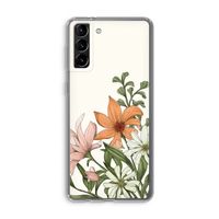 Floral bouquet: Samsung Galaxy S21 Plus Transparant Hoesje