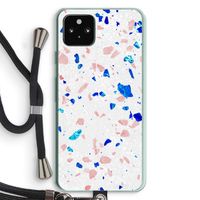 Terrazzo N°6: Pixel 5a 5G Transparant Hoesje met koord
