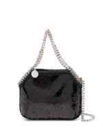 Stella McCartney mini sac Falabella à sequins - Noir