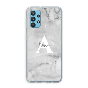 Ivory Marble: Samsung Galaxy A32 4G Transparant Hoesje