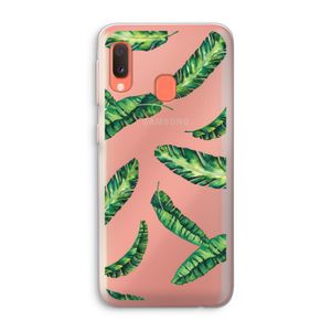 Lange bladeren: Samsung Galaxy A20e Transparant Hoesje