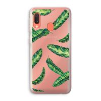 Lange bladeren: Samsung Galaxy A20e Transparant Hoesje