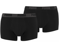 Puma Basic 2-Pack Boxershorts Zwart - thumbnail