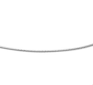 TFT Zilveren Ketting Omega Rond 1,25 mm x 42 c