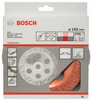 Bosch Accessoires Hardmetalen komschijf 180 x 22,23 mm; medium, vlak 1st - 2608600363 - thumbnail