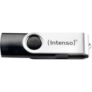 Intenso Basic Line USB flash drive 8 GB USB Type-A 2.0 Zwart, Zilver