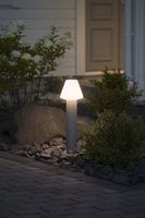 Konstsmide 7272-302 Barletta Staande buitenlamp Spaarlamp E27 18 W Acrylglas mat, Grijs - thumbnail