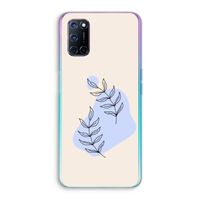 Leaf me if you can: Oppo A72 Transparant Hoesje